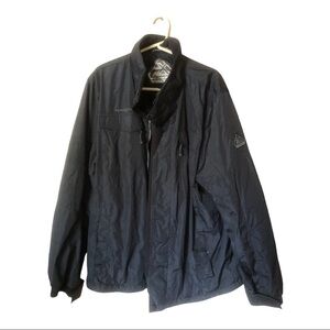 Zero Exposure Long Sleeve Insulated Coat Jacket fleece inside Black Size XL